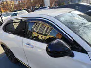 Honda eNS1 2022- Deflectoare geamuri cu ornament cromat (4 buc, Niken) foto 3