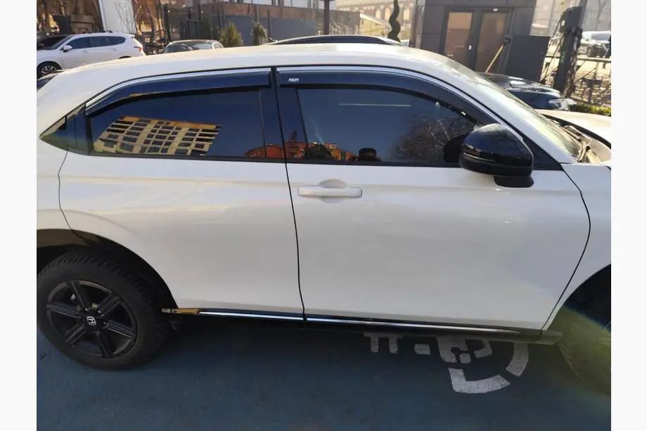 Honda eNS1 2022- Deflectoare geamuri cu ornament cromat (4 buc, Niken) Image