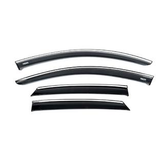 Deflectoare geamuri cu ornament cromat (4 buc, Niken) Opel Corsa F 2019- foto 1