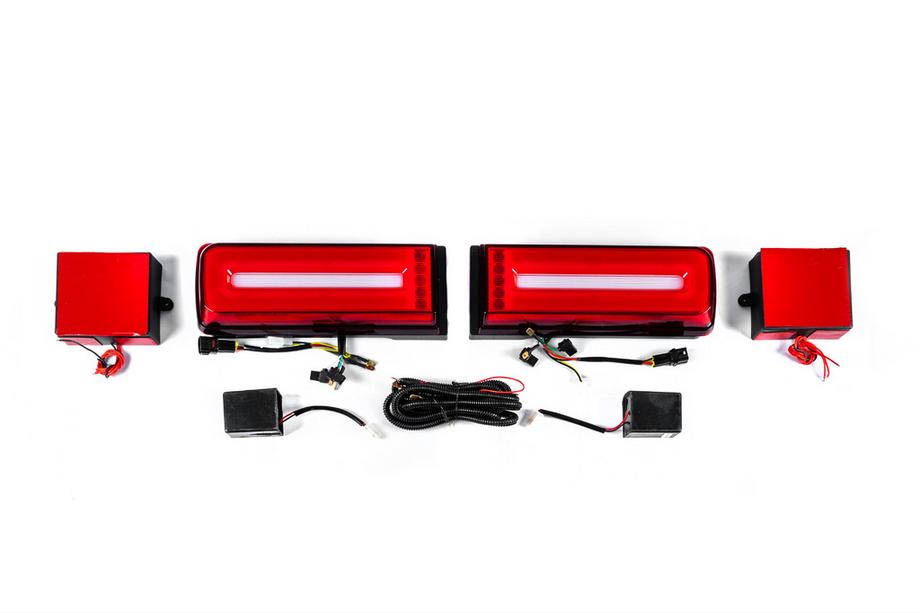 Mercedes G class W463 1990-2018 Stopuri Spate LED FullLed-designs Image