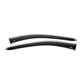 Deflectoare geamuri cu ornament cromat (2 buc, Niken)