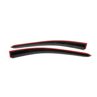 Deflectoare geamuri cu ornament cromat (2 buc, Niken) foto 3