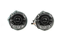Mercedes G class W463 1990-2018 Faruri Fata Manor Black LED (2006-2017) foto 1