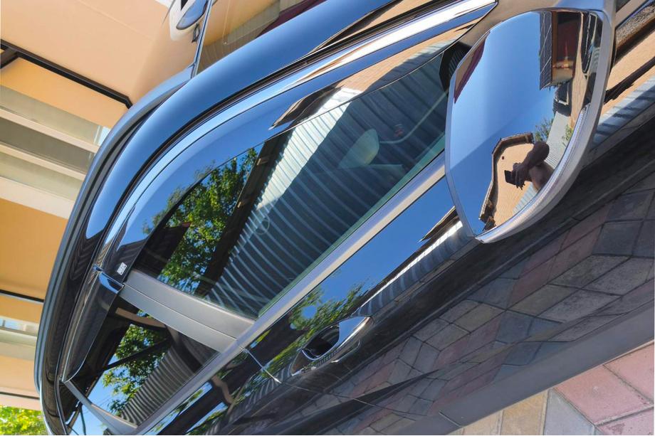 Hyundai Kona 2023- Deflectoare geamuri cu ornament cromat (4 buc, Niken) Foto 8