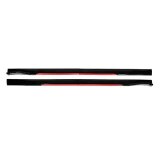 Extensii universale praguri laterale Niken Red (ABS) (4buc) foto 3