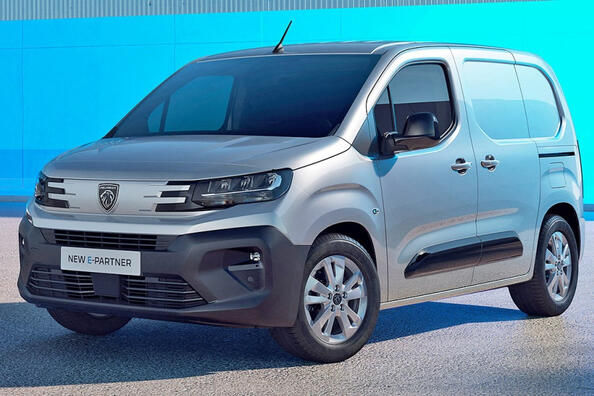 Revizuirea camionetei electrice Peugeot e-Partner 2024 actualizate Fotografie 1