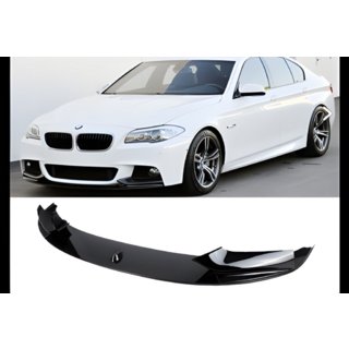 Lip bara fata DPT V-1 (pentru M-Performance, negru lucios) BMW 5 Series F10/F11 2010–2016 foto 2
