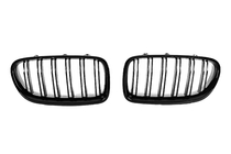 BMW 5 Series F10/F11 2010–2016 Rinichi M-Look (Negru Lucios) foto 2
