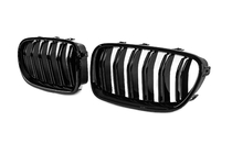 BMW 5 Series F10/F11 2010–2016 Rinichi M-Look (Negru Lucios) foto 3