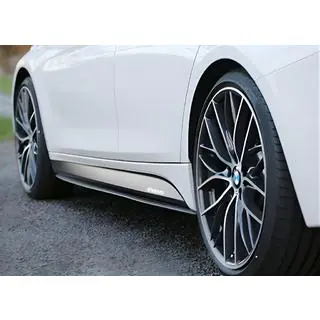 Extensii praguri DPT V-1 (pentru praguri M-Sport/M5, negru lucios) foto 2