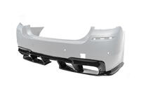 BMW 5 Series F10/F11 2010–2016 Difuzor Spate DPT V-1 (pentru M-Performance, Negru Lucios) foto 14