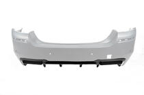 BMW 5 Series F10/F11 2010–2016 Difuzor Spate DPT V-2 (pentru M-Performance, Negru Lucios) foto 11