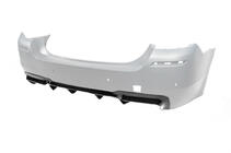 BMW 5 Series F10/F11 2010–2016 Difuzor Spate DPT V-2 (pentru M-Performance, Negru Lucios) foto 10