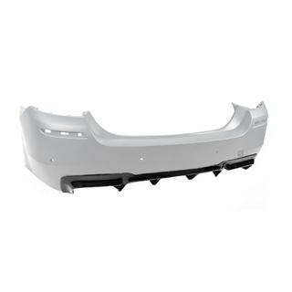 Difuzor Spate DPT V-2 (pentru M-Performance, Negru Lucios) BMW 5 Series F10/F11 2010–2016 foto 2