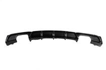 BMW 3 Series F30/F31 2012-2019 Difuzor Spate DPT V-2 (pentru M Performance, Negru Lucios) foto 2