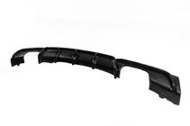 BMW 3 Series F30/F31 2012-2019 Difuzor Spate DPT V-2 (pentru M Performance, Negru Lucios) foto 3