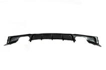 BMW 3 Series F30/F31 2012-2019 Difuzor Spate DPT V-2 (pentru M Performance, Negru Lucios) foto 4