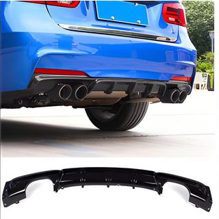 Difuzor Spate DPT V-3 (pentru M Performance, Negru Lucios) BMW 3 Series F30/F31 2012-2019 foto 4