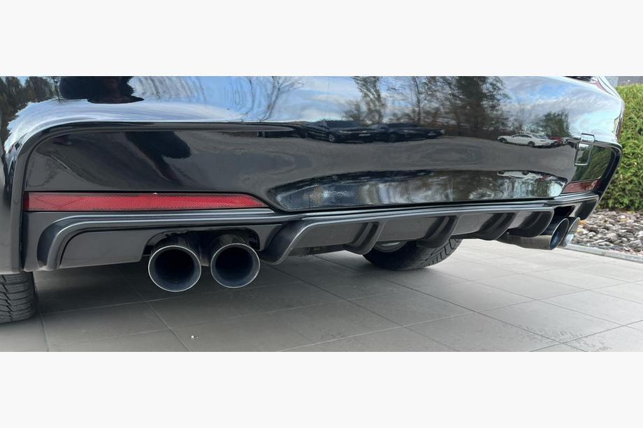BMW 3 Series F30/F31 2012-2019 Difuzor Spate DPT V-3 (pentru M Performance, Negru Lucios) Image