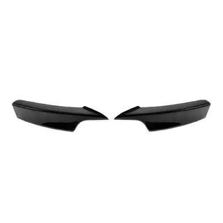 Lip bara fata DPT Flap (pentru M-Performance, Negru Lucios) foto 2