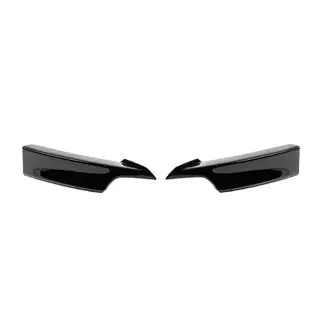 Lip bara fata DPT Flap (pentru M-Performance, Negru Lucios) foto 4