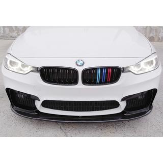 Lip Bara Fata DPT V-1 (Pentru M3, Negru Lucios) BMW 3 Series F30/F31 2012-2019 foto 4