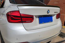 BMW 3 Series F30/F31 2012-2019 Spoiler M3-Style (pentru F30/F80, Negru Lucios) foto 1