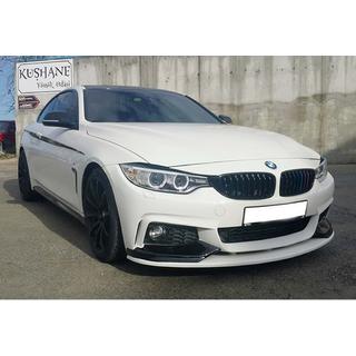 Spoiler lip bara fata DPT LIP V-3 (pentru M-Sport, negru lucios) BMW 4 Series F32/F33/F36 2012-2020 foto 1