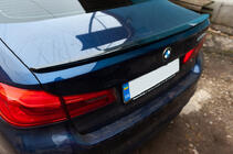 BMW Seria 5 G30/G31 2017–2023 Spoiler M4-Style (Negru Lucios) foto 10