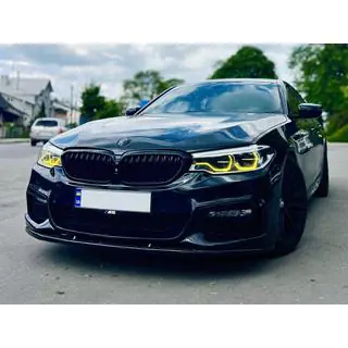 Lip bara fata DPT Lip V1 pentru M-Performance 2017-2020, Negru Lucios foto 3