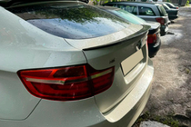 BMW X6 E71 2008–2014 Spoiler DPT (Negru Lucios) foto 1