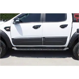 Praguri laterale Dakar V1 fara LED (2019+, 2 buc, metal) Mitsubishi L200 2015-2024 foto 4