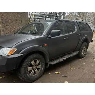 Praguri Laterale Dakar V2 cu LED (2019+, 2 buc, metal) Mitsubishi L200 2015-2024 foto 2