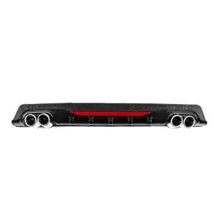 Difuzor Spate Universal DPT AMG Style V-1 (ABS) (Gri+Negru) foto 1