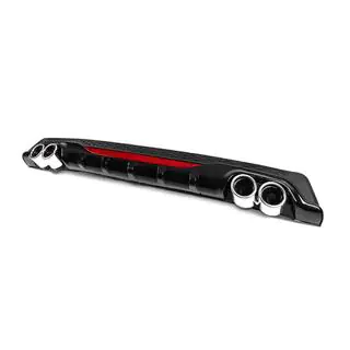 Difuzor Spate Universal DPT AMG Style V-1 (ABS) (Gri+Negru) foto 2