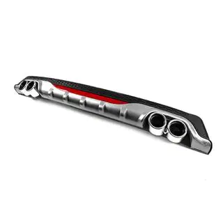 Difuzor Spate Universal DPT AMG Style V-2 (ABS) (Gri+Negru Lucios) foto 2