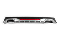Difuzor Spate Universal DPT AMG Style V-4 (ABS) (Gri+Negru Lucios) foto 1