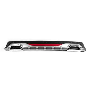 Difuzor Spate Universal DPT AMG Style V-4 (ABS) (Gri+Negru Lucios) foto 1