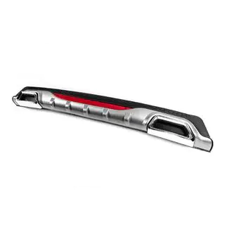 Difuzor Spate Universal DPT AMG Style V-4 (ABS) (Gri+Negru Lucios) foto 2