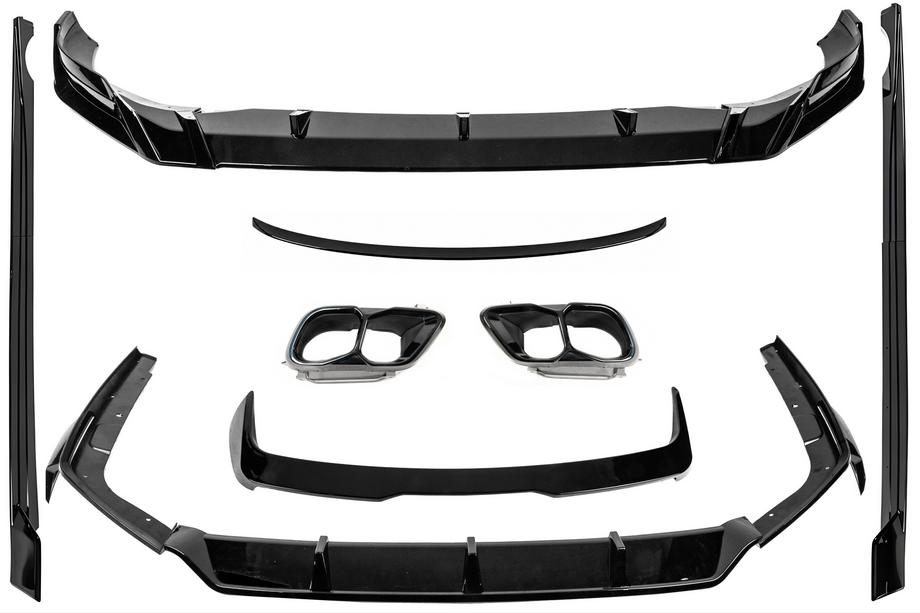 BMW X7 G07 2019- Set body kit Paradigm Black Knight V1 (pentru M-Sport 2023+) Image