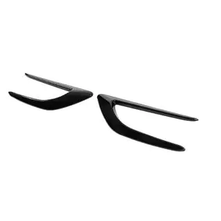 Prize aer laterale universale DPT V-2 (ABS) (2buc) (Negru Lucios) foto 2