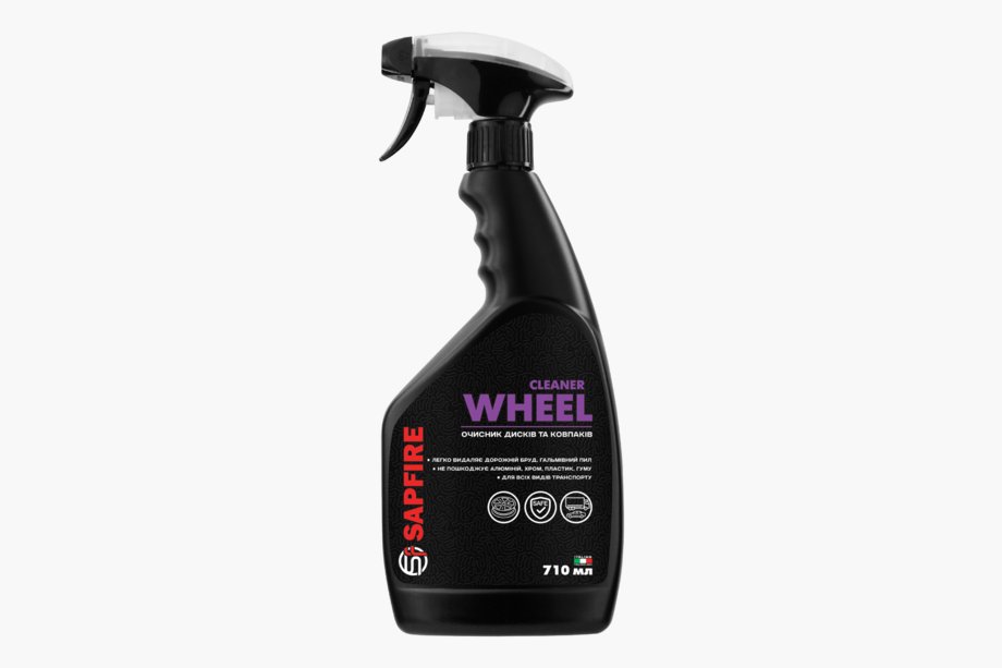 Solutie curatare jante aliaj si otel 710 ml SAPFIRE Image