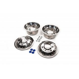 Capace roti inox Exclusive V1 (2 piese, 4 buc) Mercedes Sprinter W907/W910 2018- foto 2