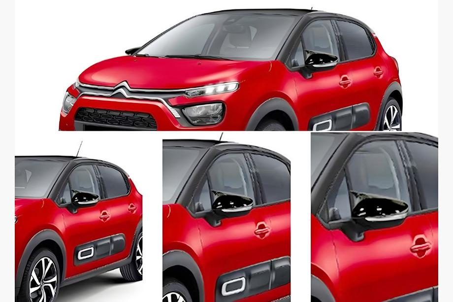 Citroen C-3 2016-2023 Capace Oglinzi BMW-Style (2017-2021, 2 buc) Foto 7