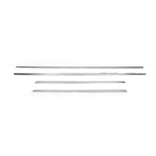 Molduri subtiri usa 2006-2010 (4 buc, inox) Renault Megane II 2004-2009 foto 2