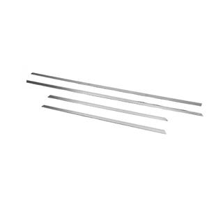 Molduri subtiri usa 2006-2010 (4 buc, inox) Renault Megane II 2004-2009 foto 3