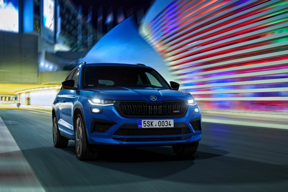 Revizuirea versiunii sport a crossover-ului Skoda Kodiaq RS