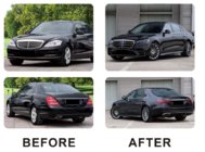 Mercedes S-class W221 2005-2013 Kit de facelift pentru W223 AMG Line foto 3