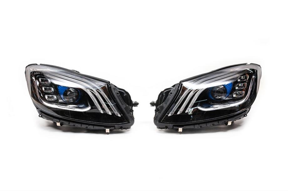 Mercedes S-class W222 2013-2022 Kit caroserie facelift S63 AMG-2018 Foto 3