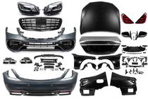 Mercedes S-class W221 2005-2013 Kit caroserie facelift catre W222 AMG S63 foto 2